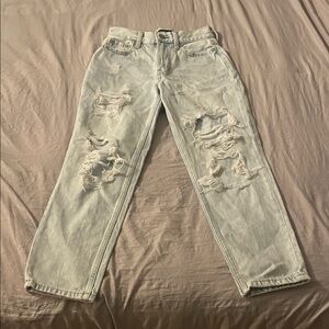 Aeropostale Light Blue Mom Jeans
